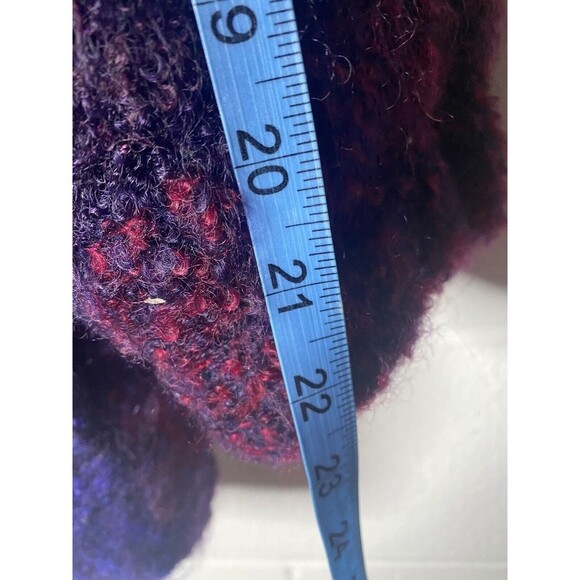 Vtg New Zealand Fiber Artist HandWoven Knit Sweater Jacket Sz M Rosemary Weir - Picture 11 of 12